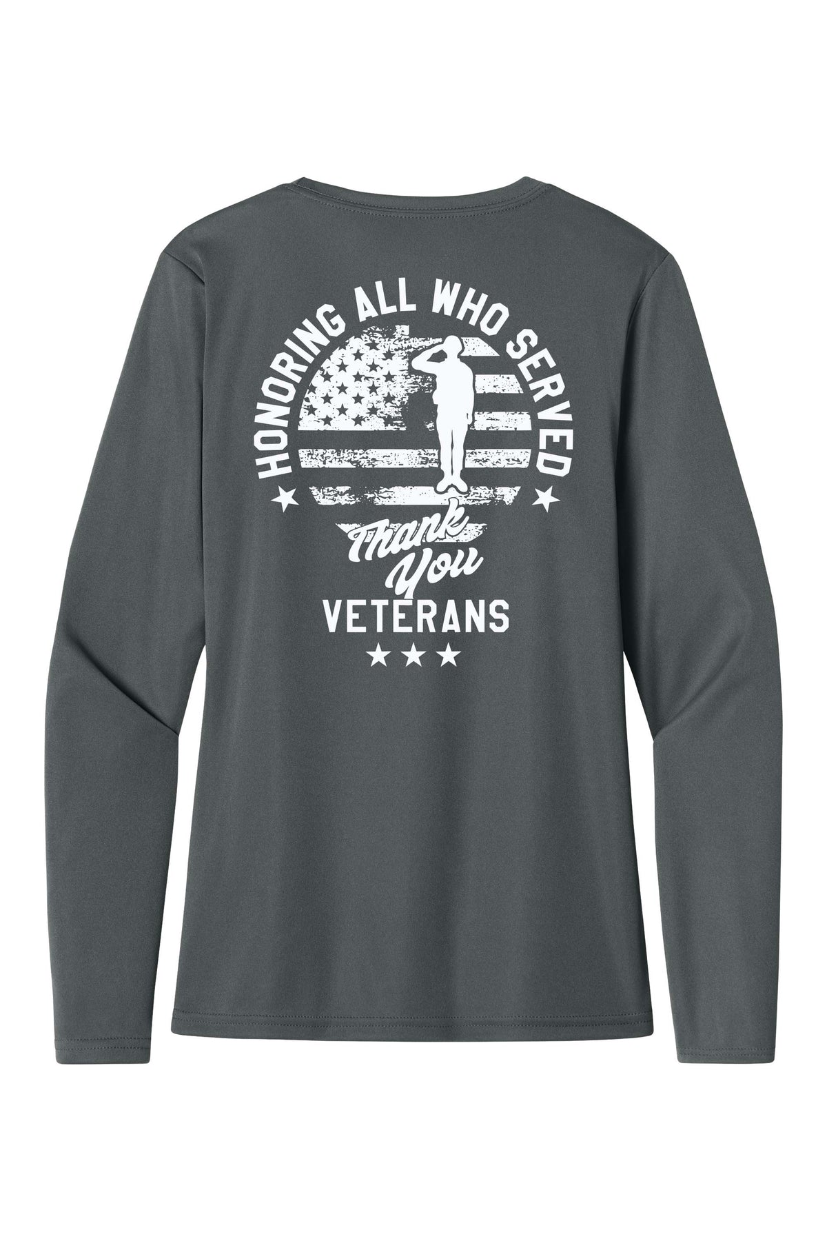 A4 Women’s Cooling Performance Long Sleeve Tee - Veterans Day
