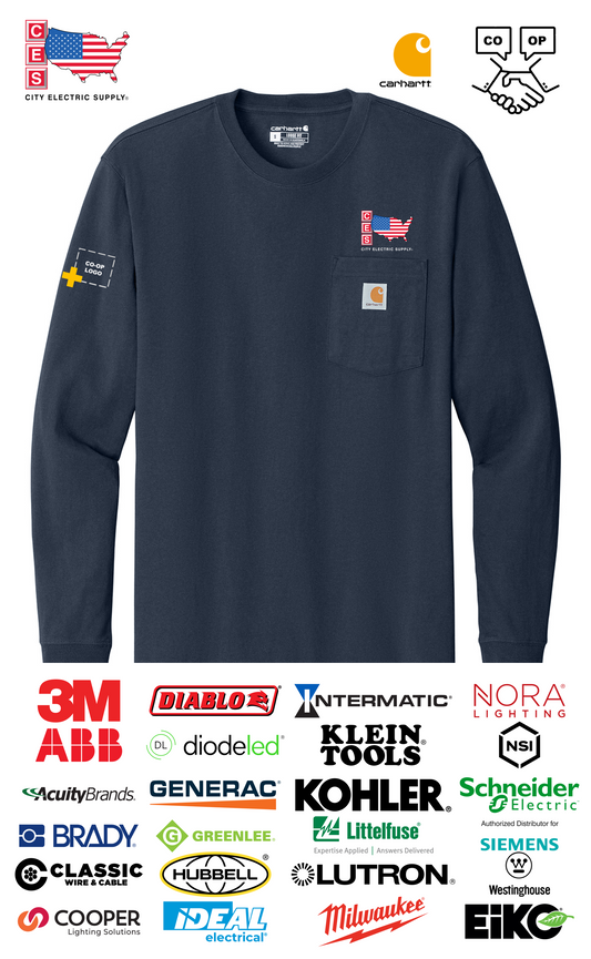 Carhartt® Workwear Pocket Long Sleeve T-Shirt Co-op