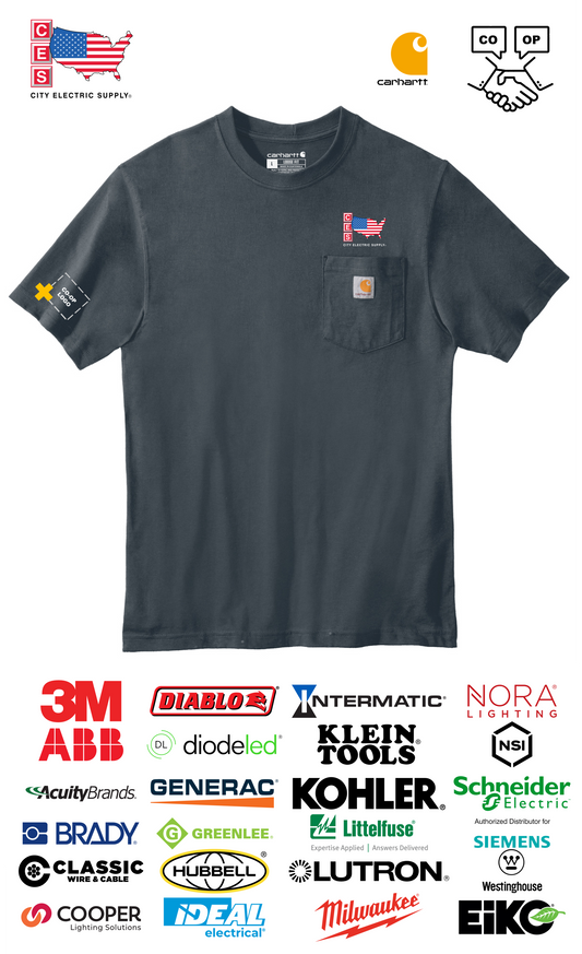 Carhartt® Workwear Pocket Short Sleeve T-Shirt - Co-op