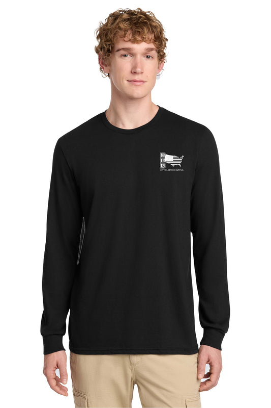 Perfect Blend® CVC Long Sleeve Tee - Veterans Day