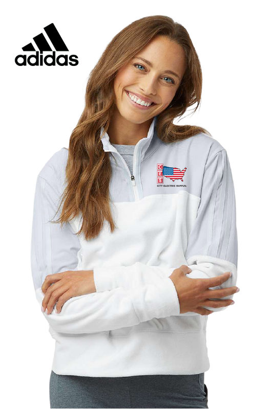 Adidas Women's Fleece Quarter-Zip Pullover