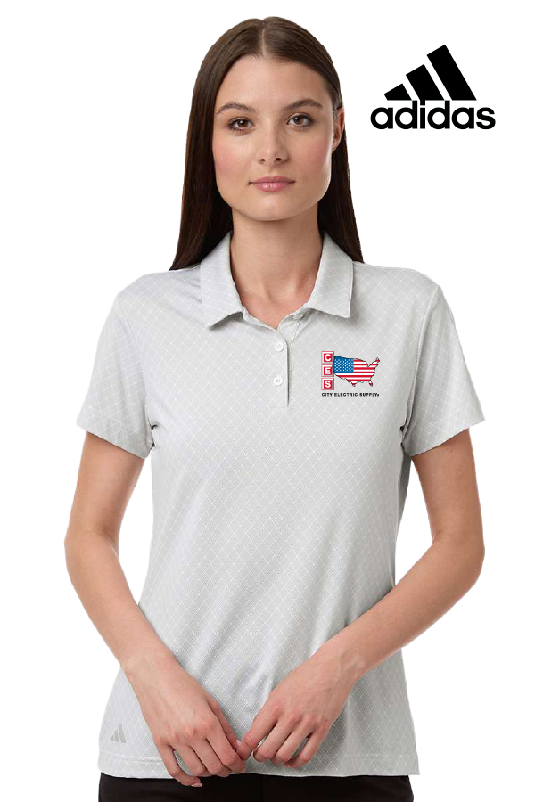 Adidas Women's 4-Way Stretch Printed Polo
