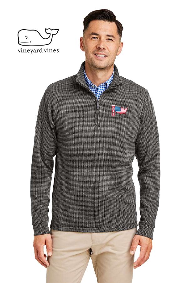 vineyard vines Men's Bluffs Quarter-Zip Pullover