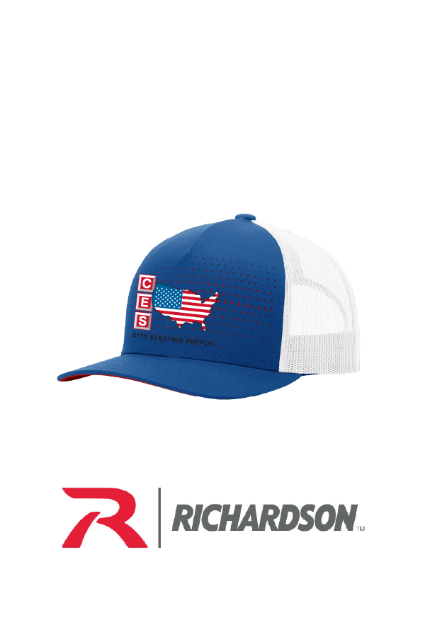 Richardson 163 Laser Cut Five Panel Trucker
