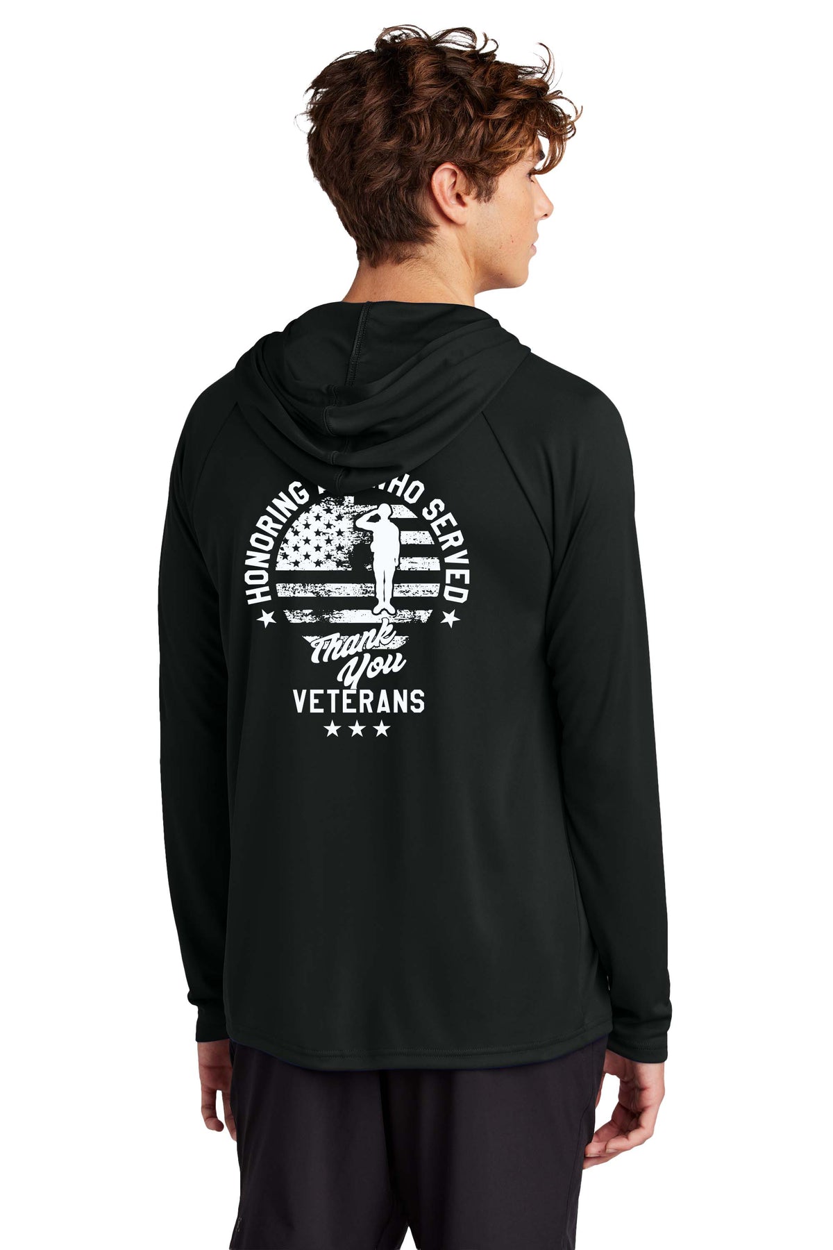 Performance Pullover Hooded Tee - Veterans Day