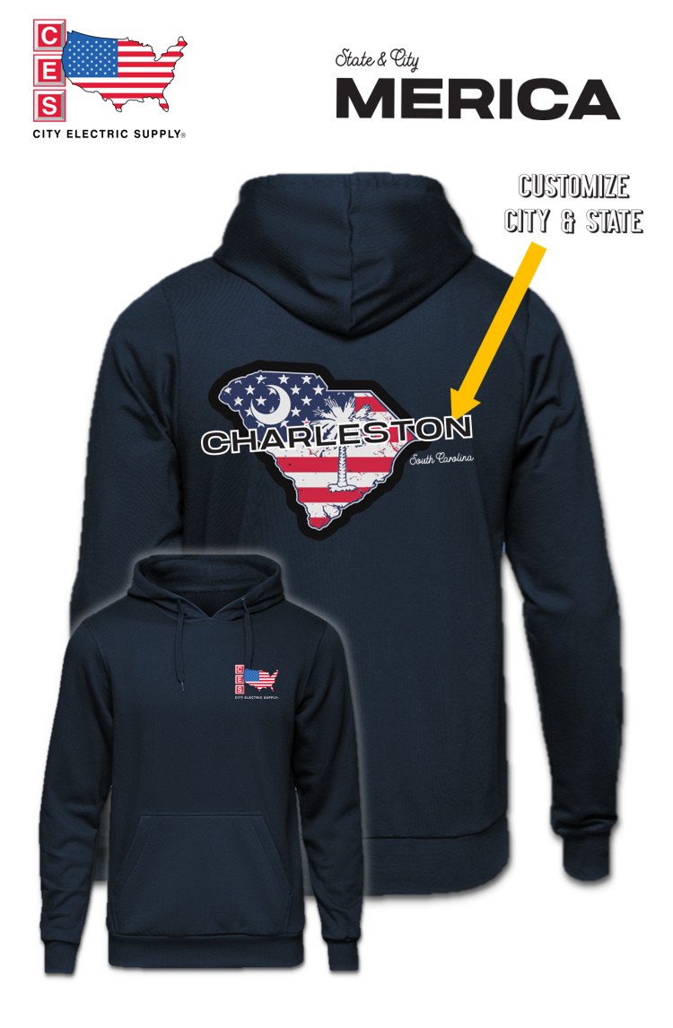 Hooded Sweatshirt - MERICA- CUSTOM
