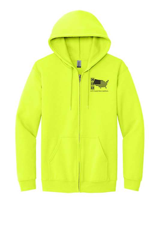 Full-Zip Hooded Sweatshirt