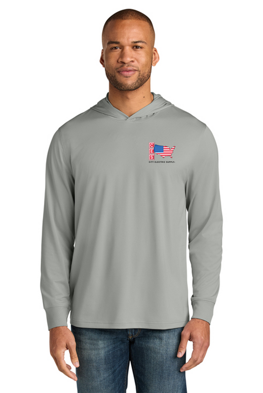 CornerStone® Workwear Pro Long Sleeve Hooded Tee
