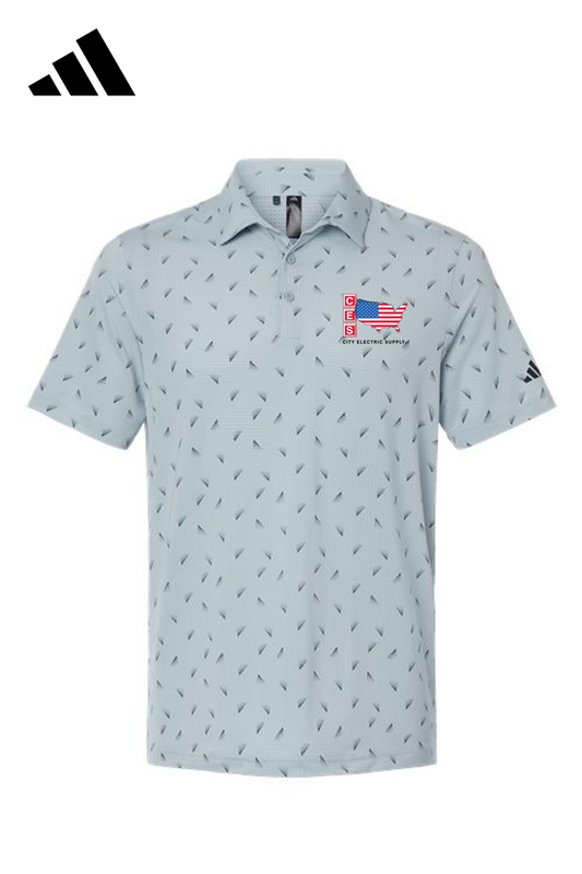 Adidas Men's Ultimate365 Mesh Print Polo