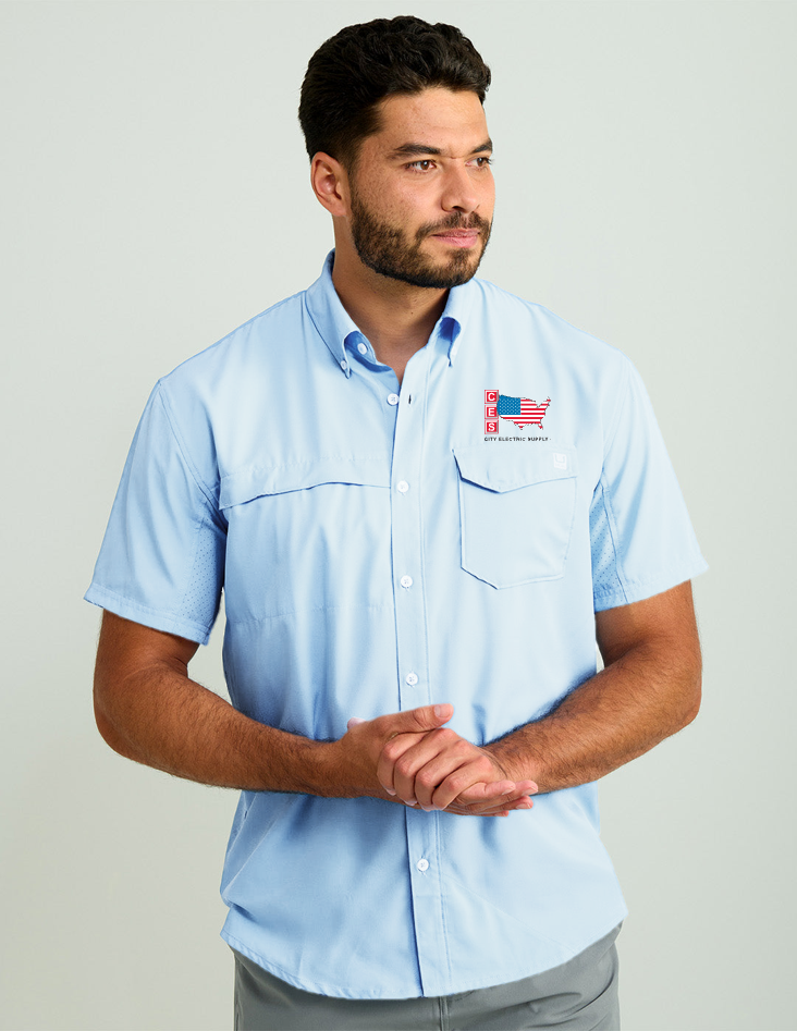HUK Tide Point Short Sleeve Shirt
