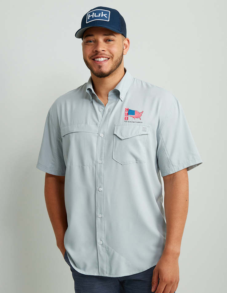 HUK Tide Point Short Sleeve Shirt