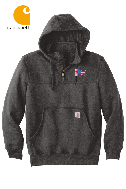 Carhartt® Rain Defender® Paxton Heavyweight Hooded Zip Mock Sweatshirt