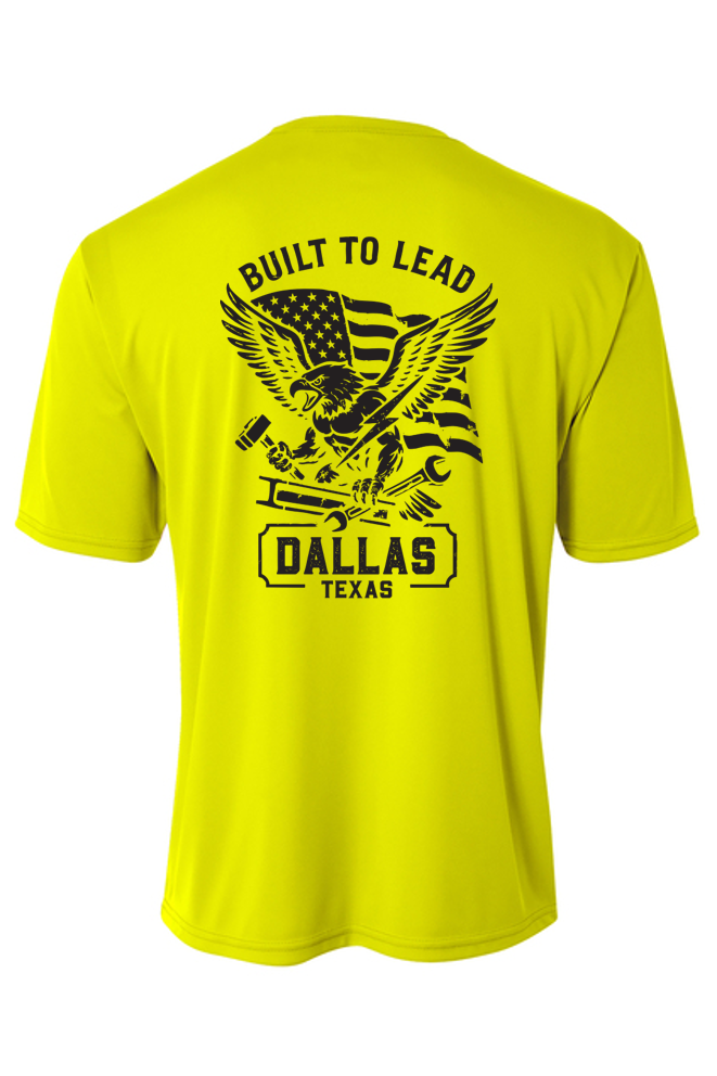 Cooling Performance Short Sleeve Tee - Built To Lead - CUSTOM