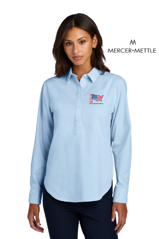 Mercer+Mettle® Women’s Long Sleeve Modern Oxford Shirt
