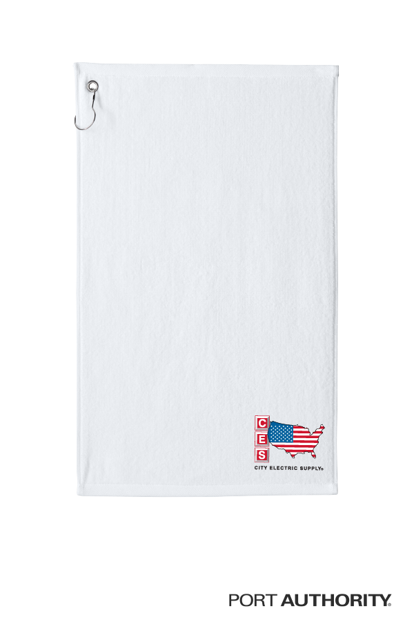 Port Authority® Grommeted Golf Towel