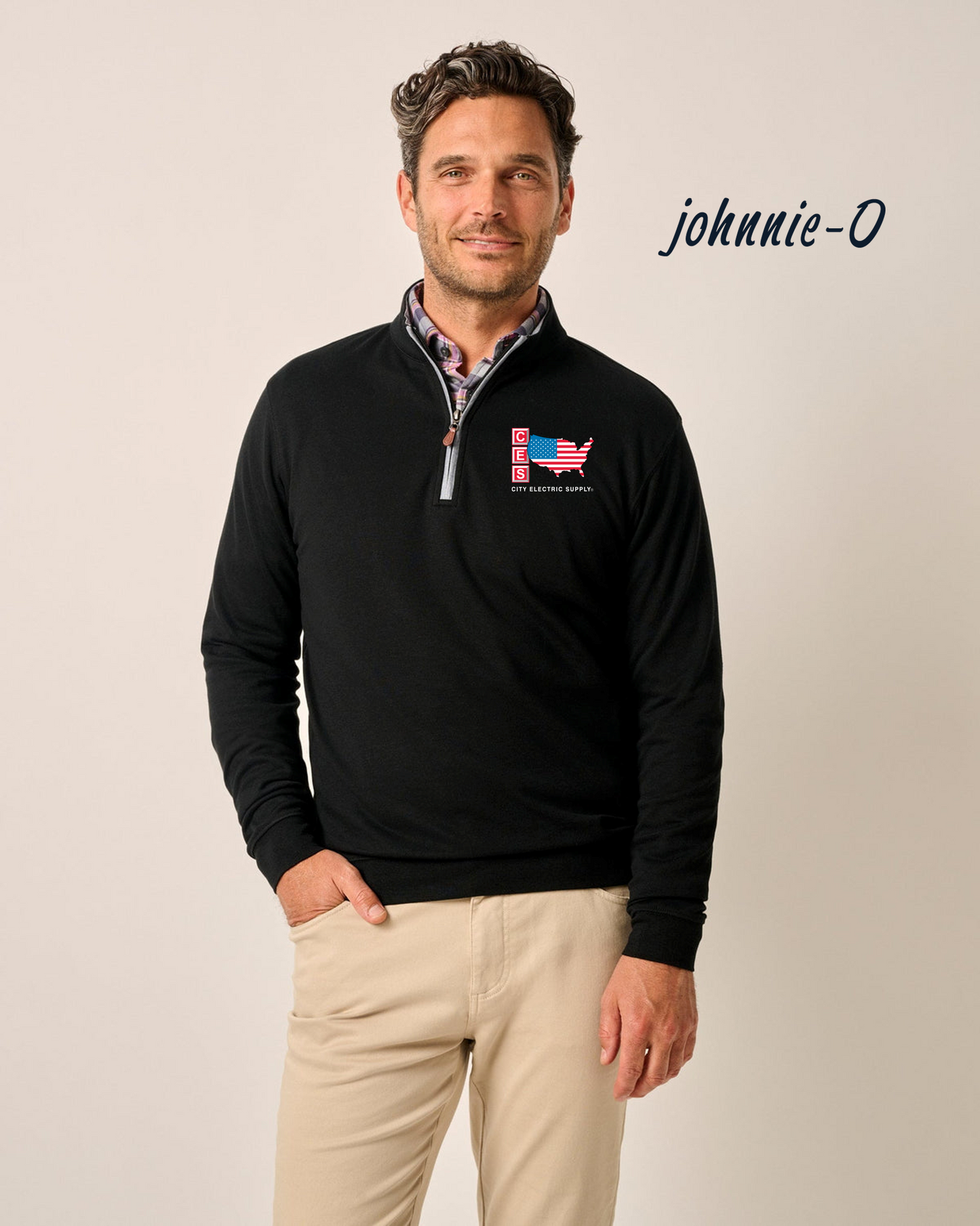 johnnie-O Men's Sully 1/4 Zip Pullover