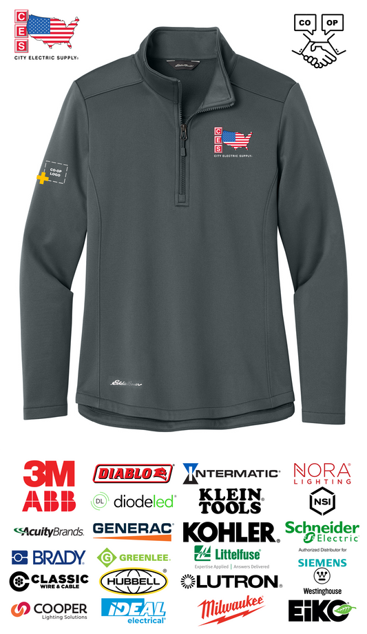 Eddie Bauer® Women’s Smooth Mid Layer Fleece 1/2-Zip - Co-op