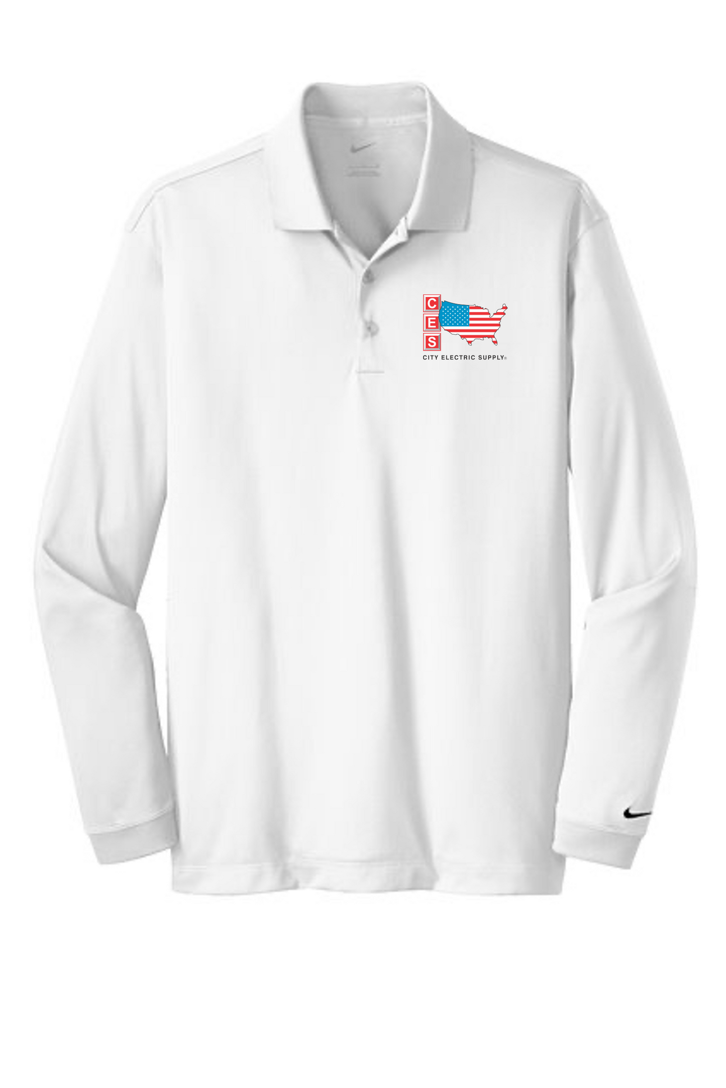 Nike Men's Long Sleeve Dri-FIT Stretch Tech Polo