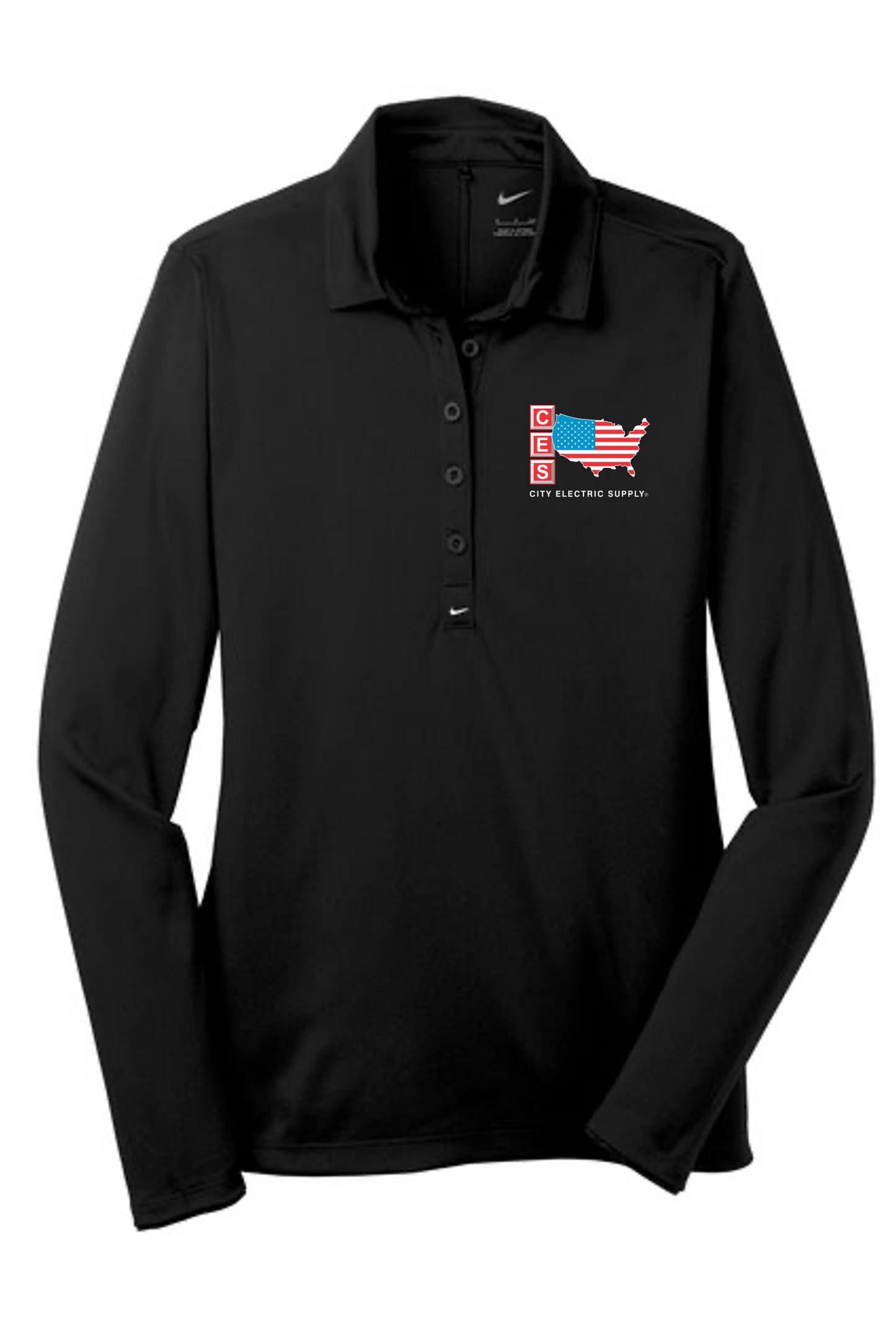 Nike Women's Long Sleeve Dri-FIT Stretch Tech Polo