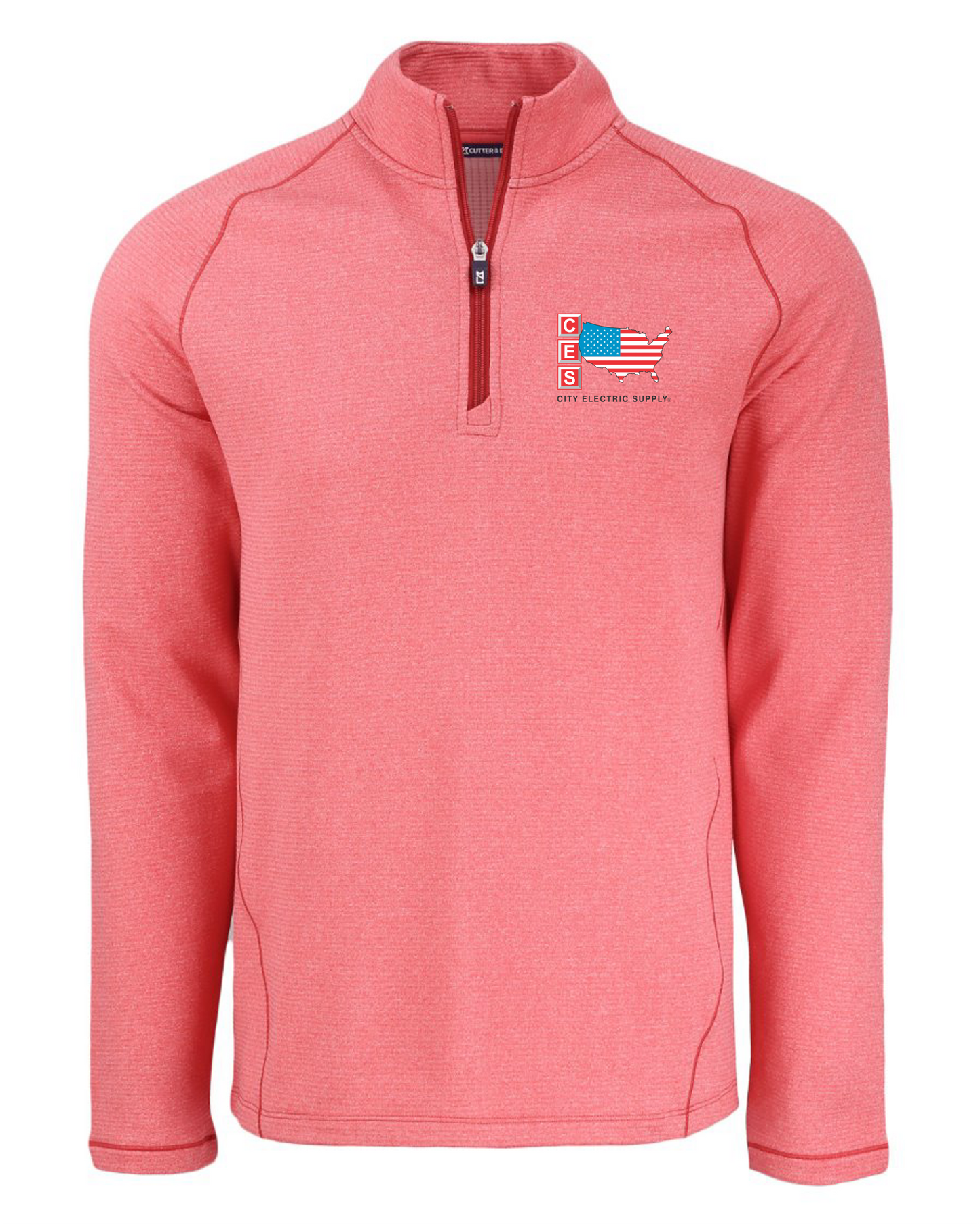 Fleece Recycled Mens Half Zip Pullover
