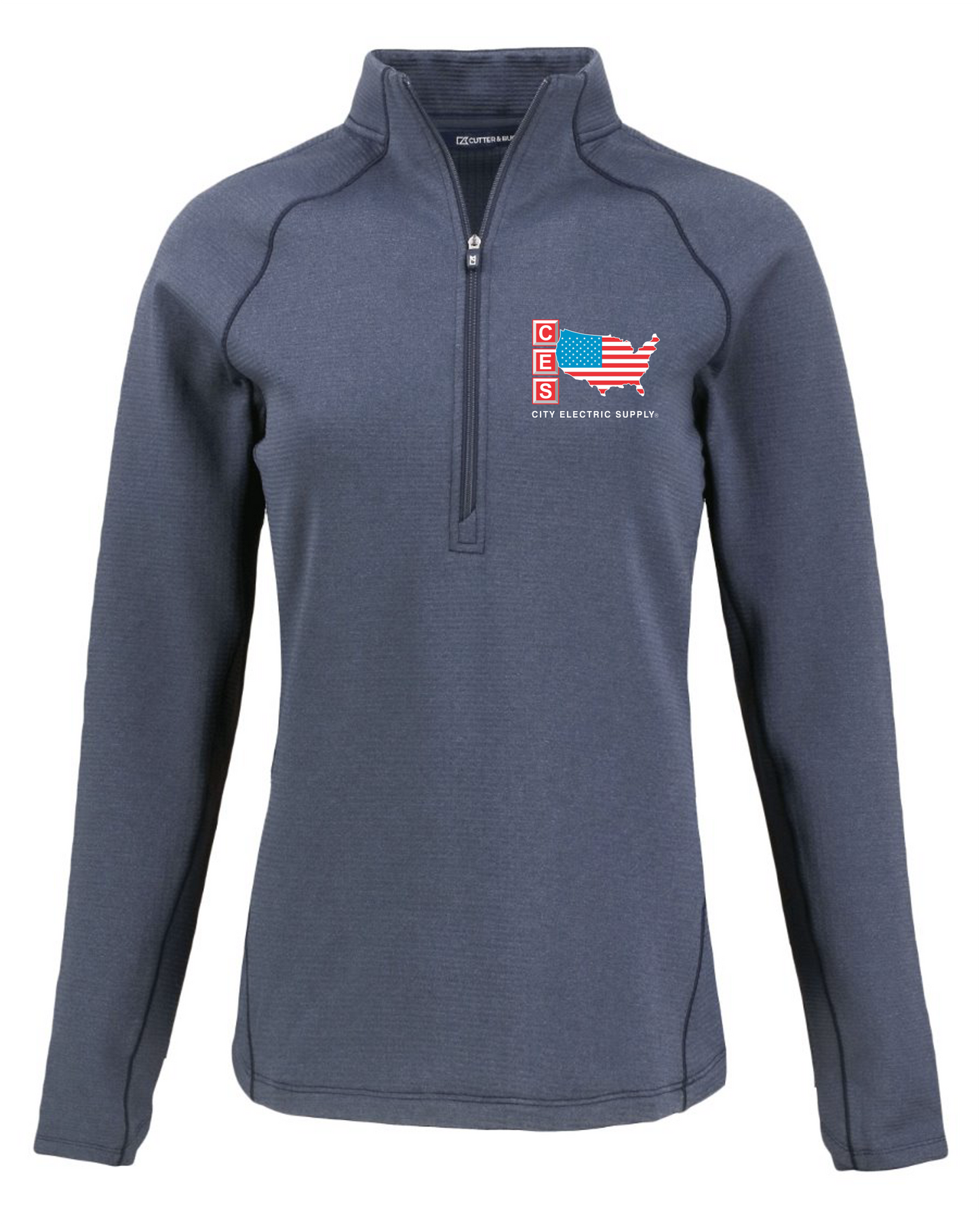 Fleece Recycled Womens Half Zip Pullover
