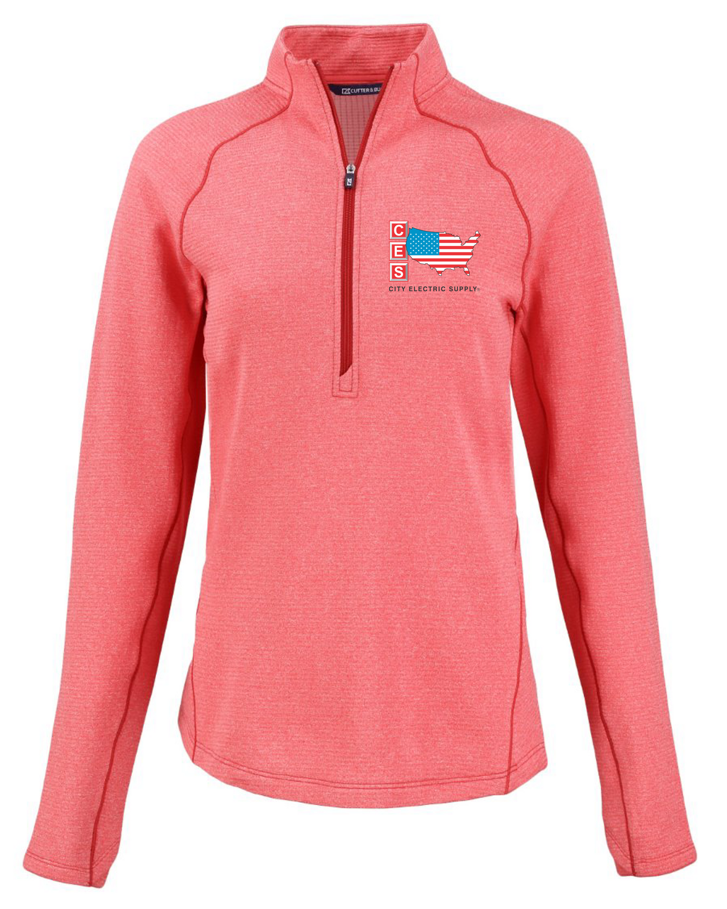 Fleece Recycled Womens Half Zip Pullover