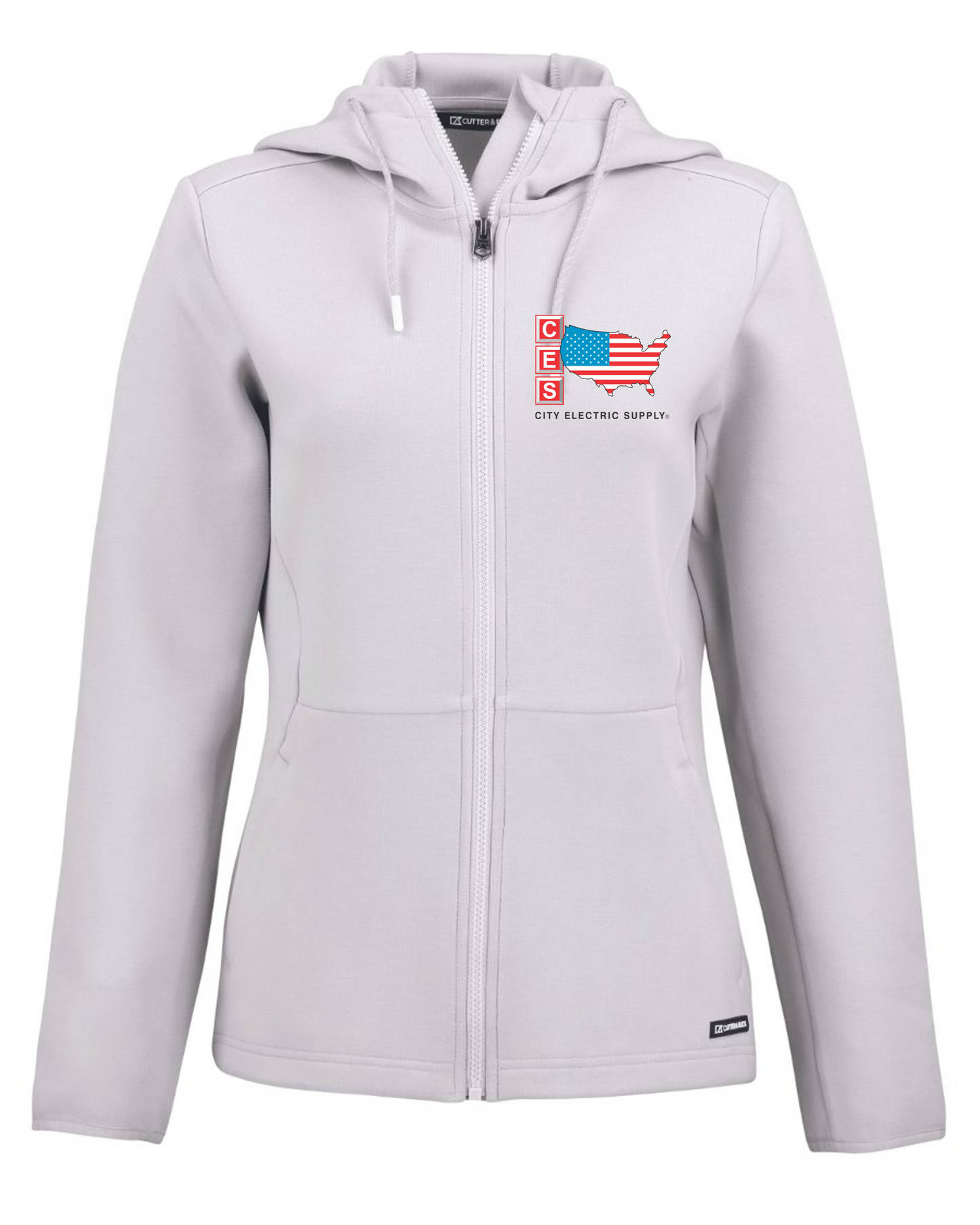 Roam Epic Comfort Recycled Womens Full Zip Hooded Jacket