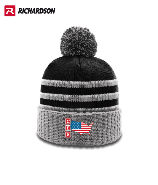 Richardson Pom Cuffed Beanie