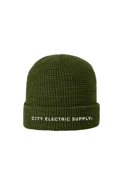 Richardson Waffle Knit Beanie With Cuff