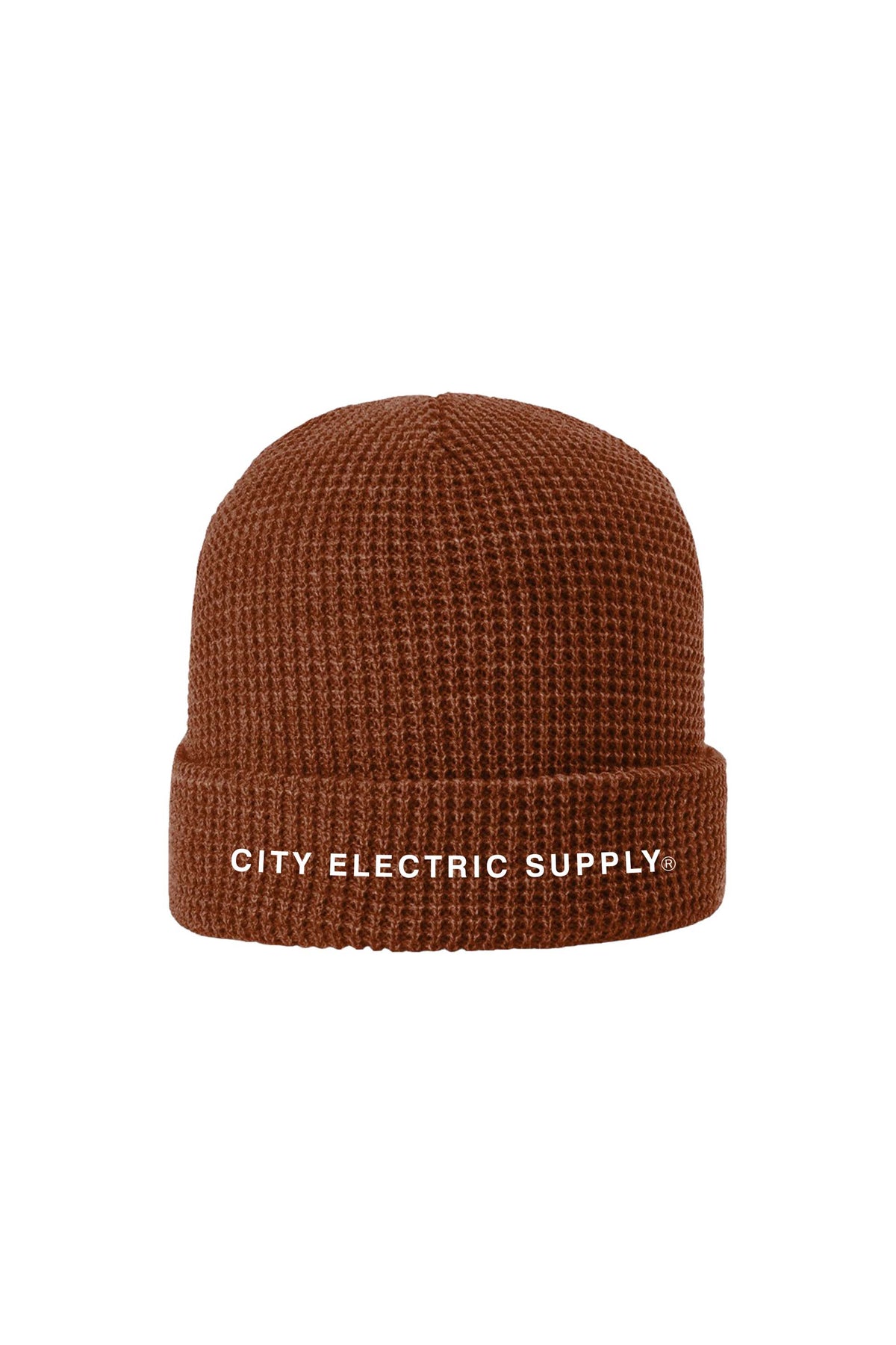 Richardson Waffle Knit Beanie With Cuff