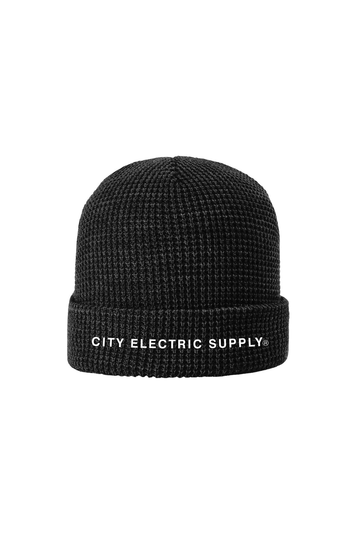 Richardson Waffle Knit Beanie With Cuff