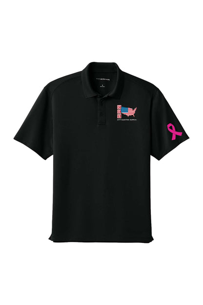 Port Authority® Wearever Performance Pique Polo - Breast Cancer Awareness 2026