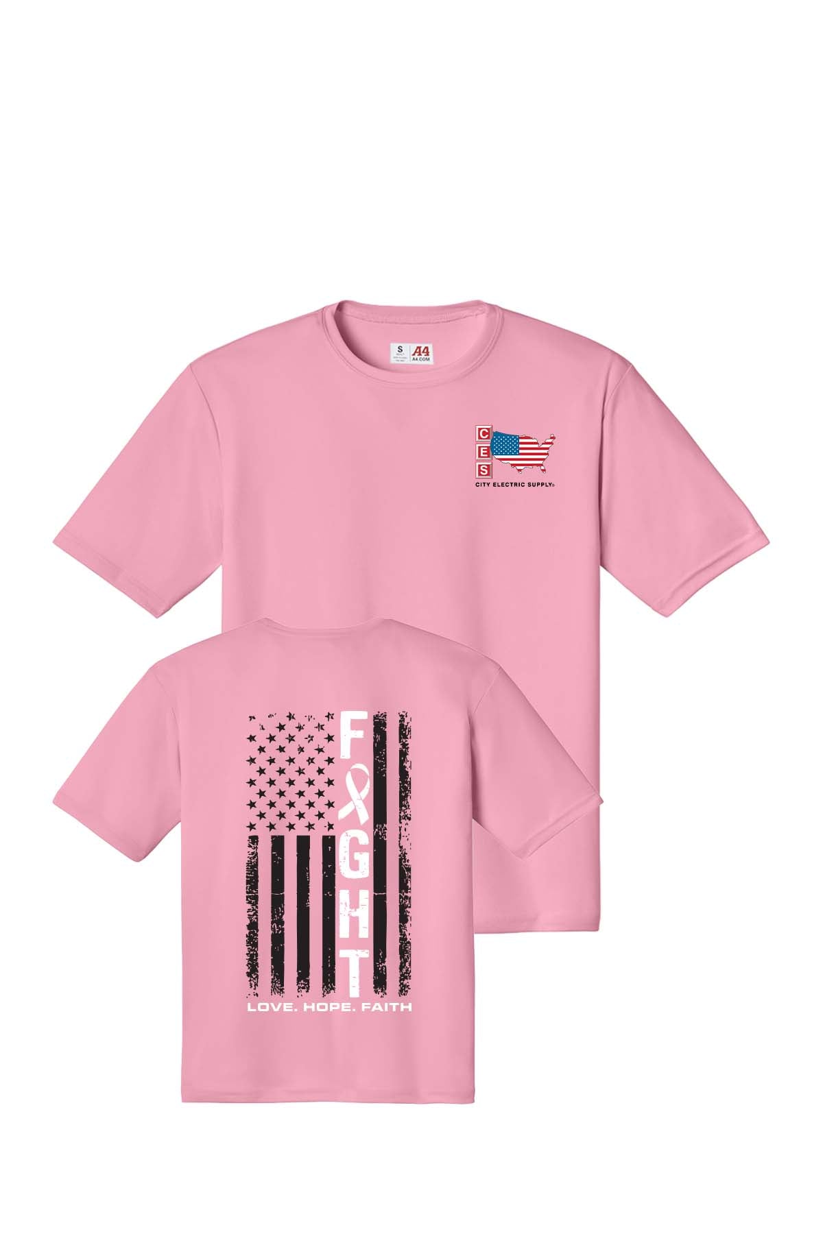 Cooling Performance Short Sleeve Tee - Breast Cancer Awareness 2026