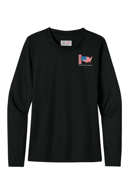 A4 Women’s Cooling Performance Long Sleeve Tee - Veterans Day