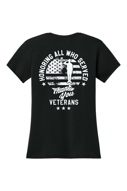 Women’s Cooling Performance Short Sleeve Tee - Veterans Day