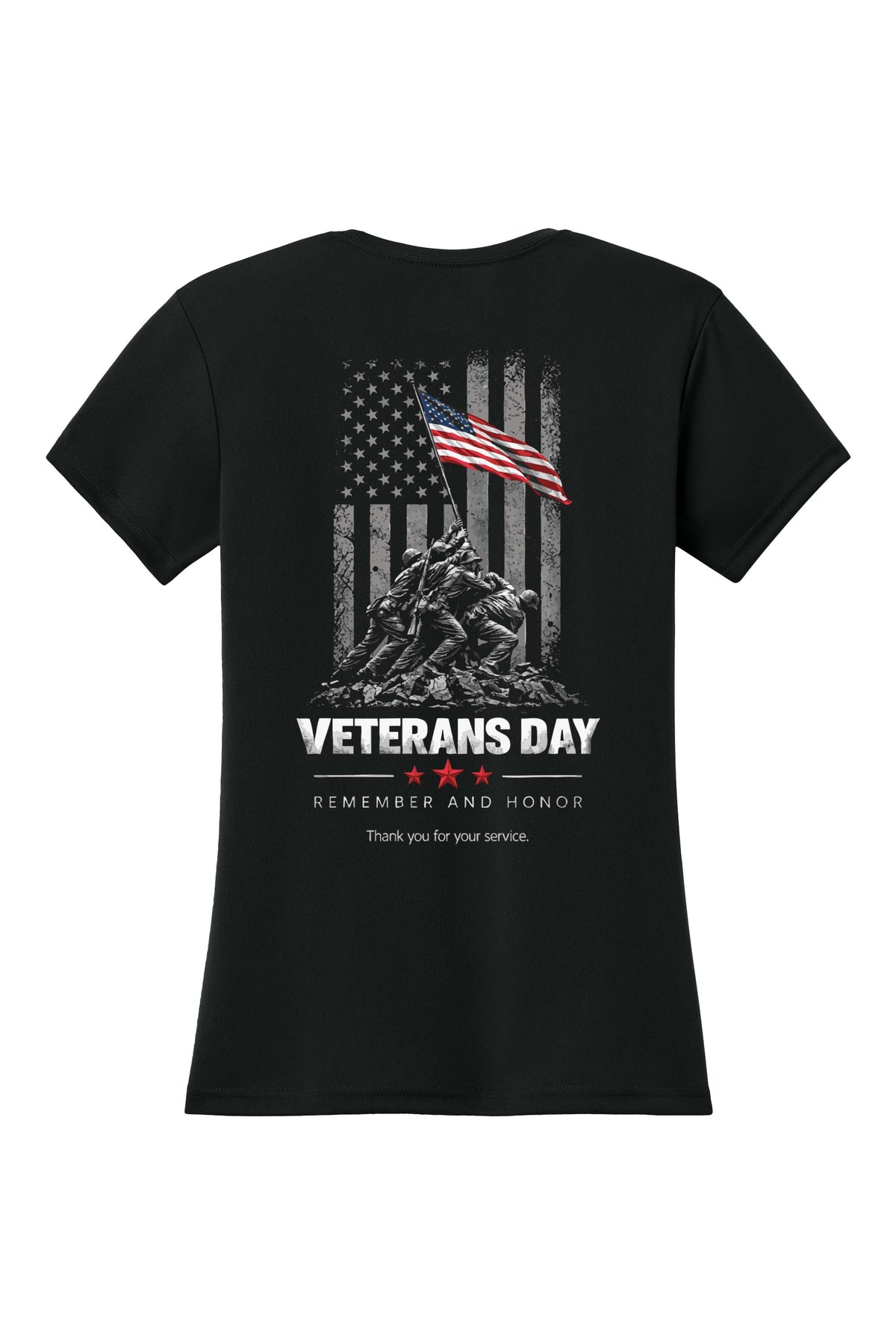 Women’s Cooling Performance Short Sleeve Tee - Veterans Day