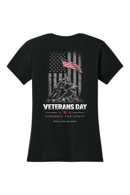 Women’s Cooling Performance Short Sleeve Tee - Veterans Day