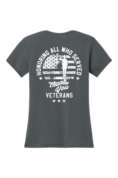Women’s Cooling Performance Short Sleeve Tee - Veterans Day