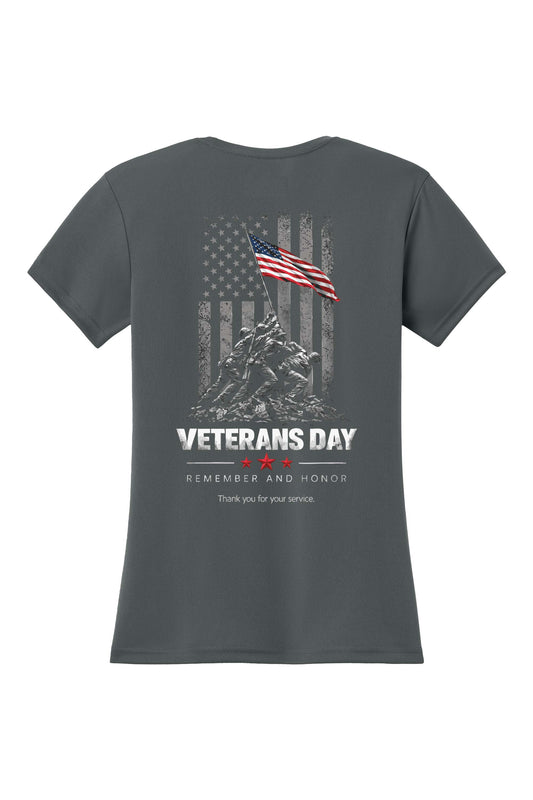 Women’s Cooling Performance Short Sleeve Tee - Veterans Day