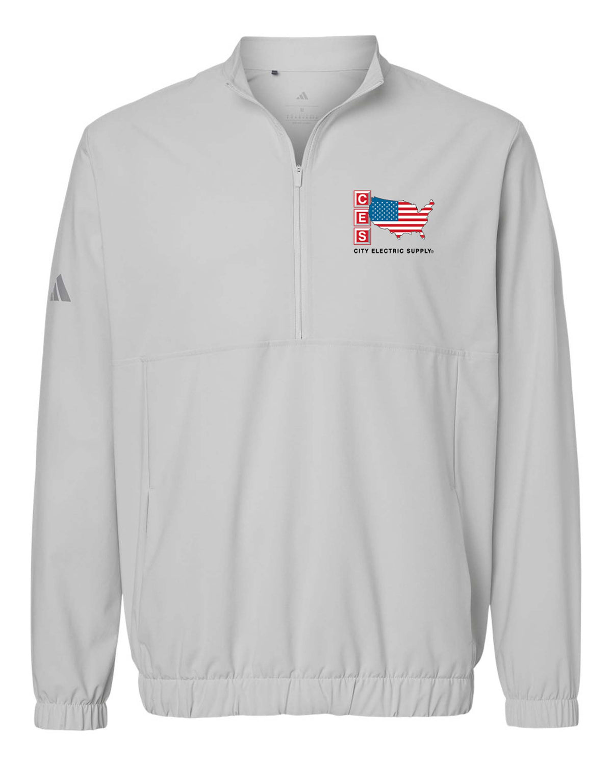 Adida Men's Stretch Woven Half-Zip Pullover