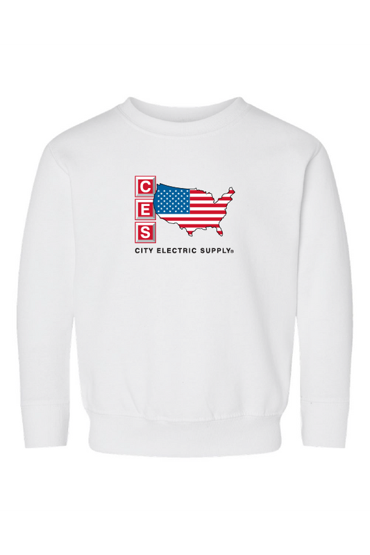 Rabbit Skins Toddler Fleece Crewneck Sweatshirt