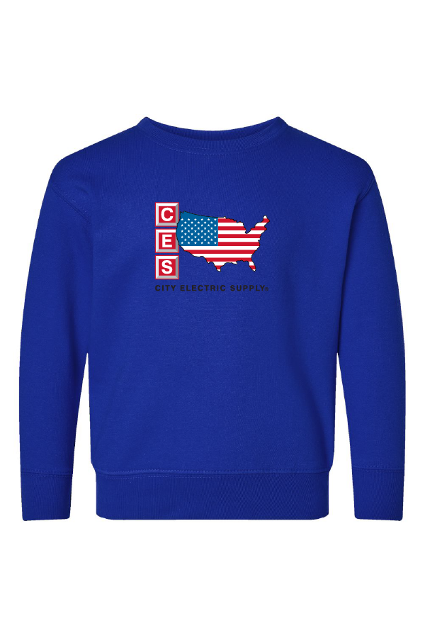 Rabbit Skins Toddler Fleece Crewneck Sweatshirt