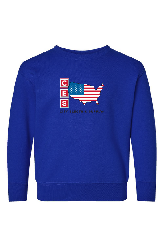 Rabbit Skins Toddler Fleece Crewneck Sweatshirt