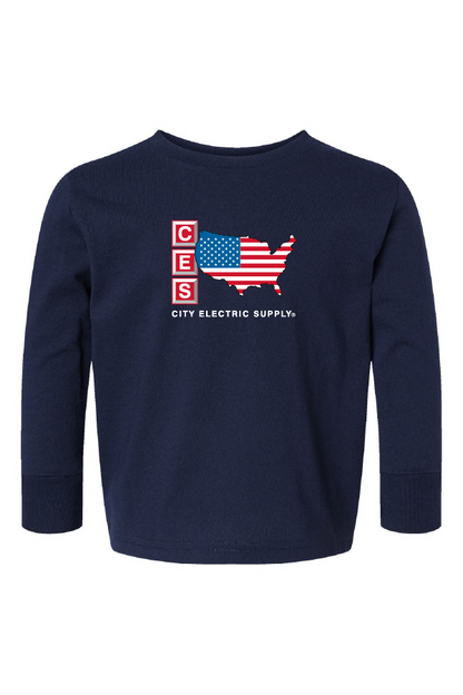 Rabbit Skins Toddler Cotton Jersey Long Sleeve Tee