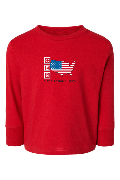 Rabbit Skins Toddler Cotton Jersey Long Sleeve Tee
