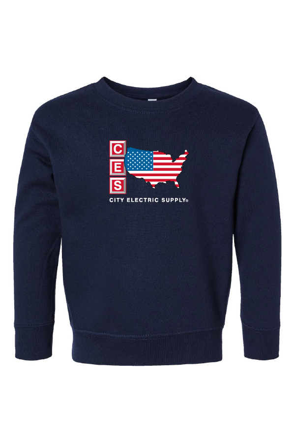 Rabbit Skins Toddler Fleece Crewneck Sweatshirt