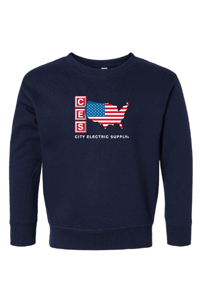 Rabbit Skins Toddler Fleece Crewneck Sweatshirt