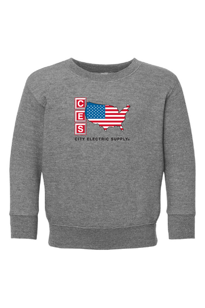Rabbit Skins Toddler Fleece Crewneck Sweatshirt