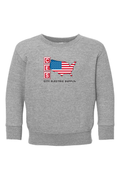 Rabbit Skins Toddler Fleece Crewneck Sweatshirt
