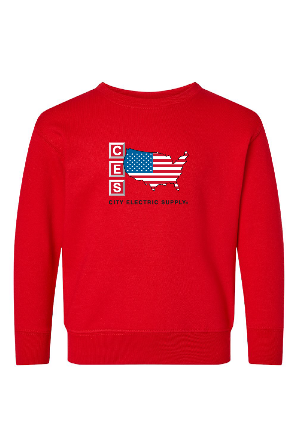 Rabbit Skins Toddler Fleece Crewneck Sweatshirt